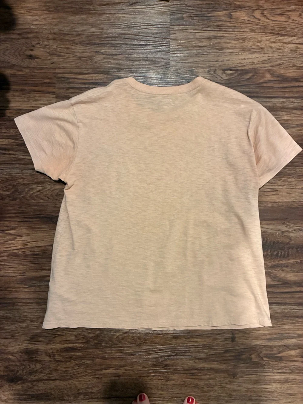 J. Crew Peach Crew Neck Tee